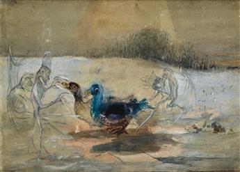 JOHN ANSTER FITZGERALD. Ducks and Fairies.